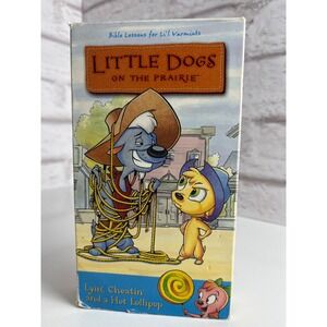 Little Dogs on the Prairie Lyin Cheatin and a Hot Lollipop VHS Tommy Nelson 90s